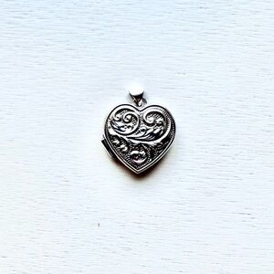 Inscribed Locket 925 Sterling Silver